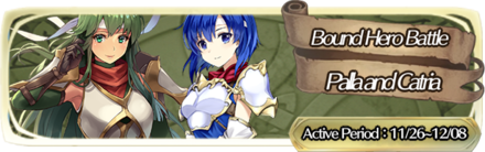 Bound Hero Battle: Palla & Catria Banner