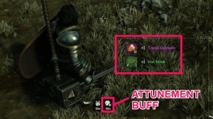 New World - Topaz Gypsum Attunement Effect