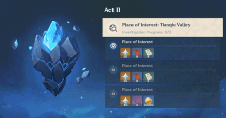 Genshin - Explore Places of Interest