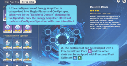 Genshin - Equip on your Energy Amplifier device