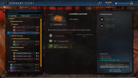 Layered Leather New World