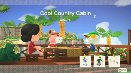 Admiral Theme Name and Required Furniture