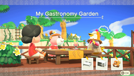 Ava Theme Name and Required Furniture