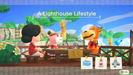 Angus Theme Name and Required Furniture