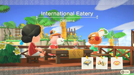 Canberra Theme Name and Required Furniture