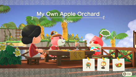 Apple Theme Name and Required Furniture