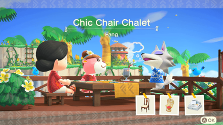 Fang Theme Name and Required Furniture