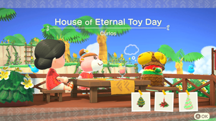 Curlos Theme Name and Required Furniture