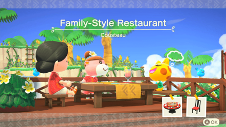 Cousteau Theme Name and Required Furniture