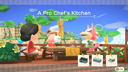 Freya Theme Name and Required Furniture