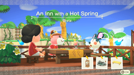 Greta Theme Name and Required Furniture