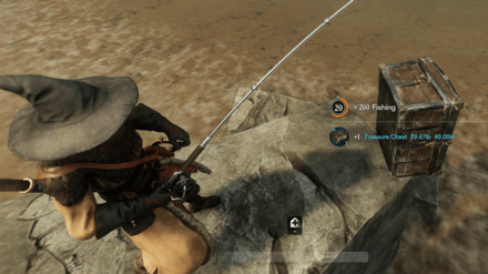 New World - Fishing Gives Gemstones
