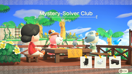 Monty Theme Name and Required Furniture