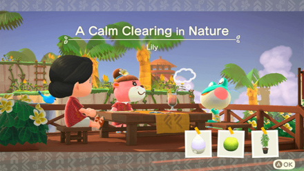 Lily Theme Name and Required Furniture