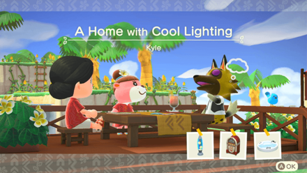 Kyle Theme Name and Required Furniture