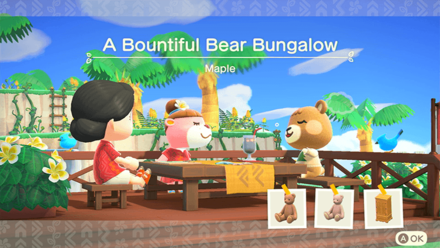 Maple Theme Name and Required Furniture