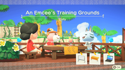 Lolly Theme Name and Required Furniture