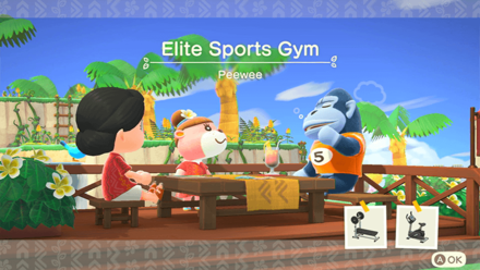 Peewee Theme Name and Required Furniture