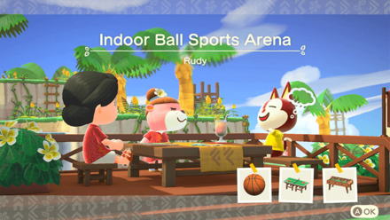 Rudy Theme Name and Required Furniture