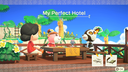 Zell Theme Name and Required Furniture