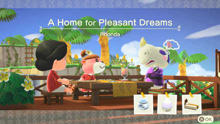 Rhonda Theme Name and Required Furniture