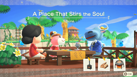 T-Bone Theme Name and Required Furniture