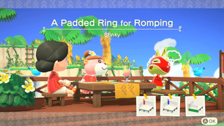 Stinky Theme Name and Required Furniture