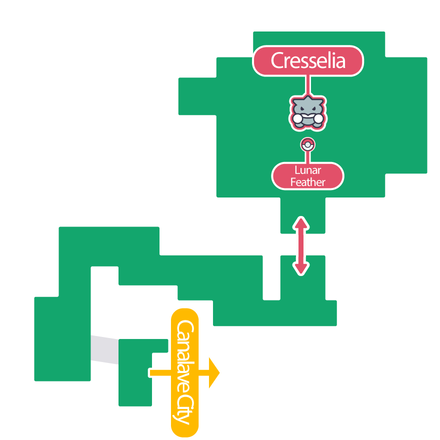 Fullmoon Island Pokemon BDSP