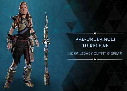 Horizon Forbidden West - Pre-Order Bonuses