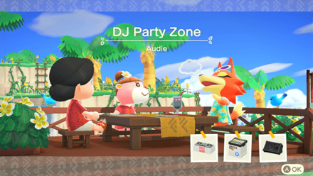 Audie Theme Name and Required Furniture