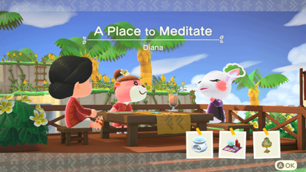 Diana Theme Name and Required Furniture