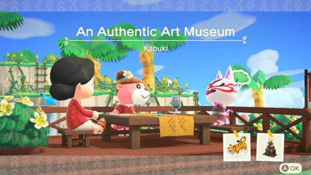 Kabuki Theme Name and Required Furniture