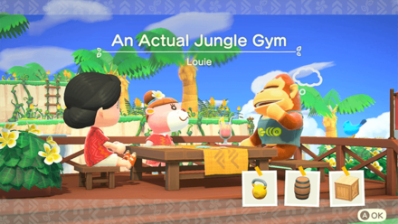 Louie Theme Name and Required Furniture