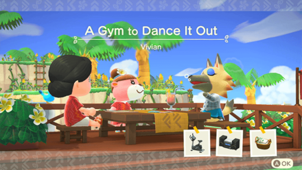 Vivian Theme Name and Required Furniture