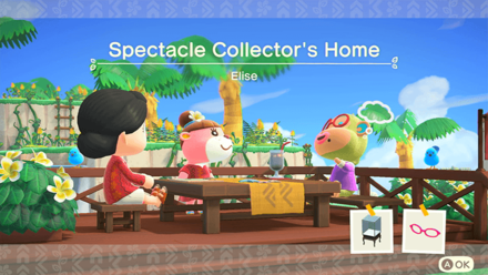 Elise Theme Name and Required Furniture