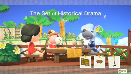 Walt Theme Name and Required Furniture