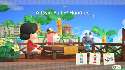 Ribbot Theme Name and Required Furniture