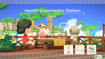 Ozzie Theme Name and Required Furniture