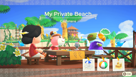 Cashmere Theme Name and Required Furniture