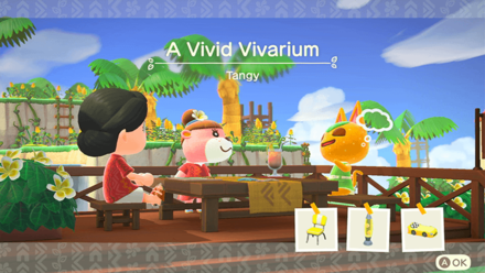 Tangy Theme Name and Required Furniture