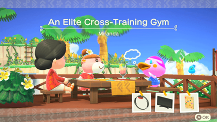 Miranda Theme Name and Required Furniture