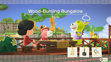 Clyde Theme Name and Required Furniture