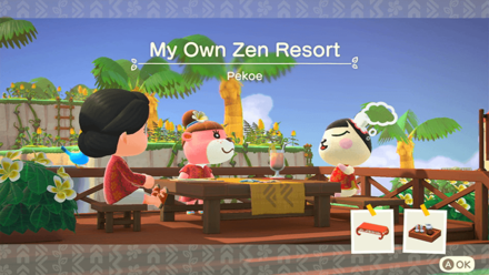 Pekoe Theme Name and Required Furniture