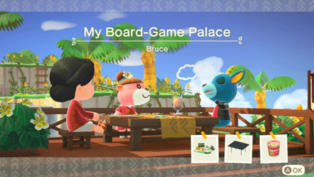 Bruce Theme Name and Required Furniture