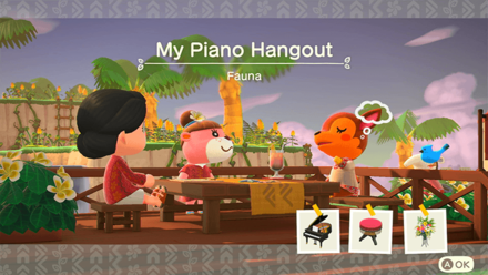 Fauna Theme Name and Required Furniture