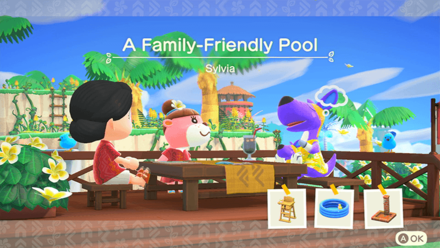 Sylvia Theme Name and Required Furniture