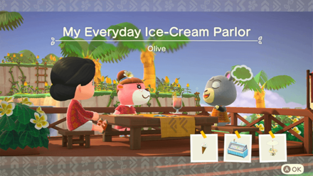 Olive Theme Name and Required Furniture