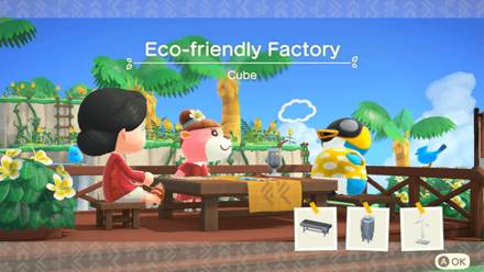 Cube Theme Name and Required Furniture