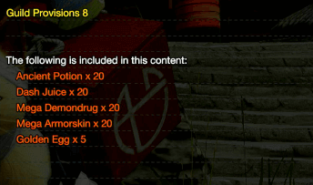 MH Rise - Guild Provision 8