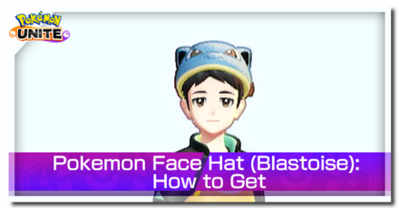 Pokemon UNITE - Pokemon Face Hat (Blastoise) Top Image
